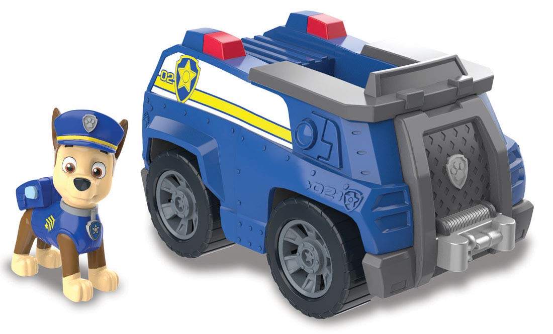 Takara Tomy Paw Patrol Chase Polizeiauto mit Figur, Grundfahrzeugspielzeug