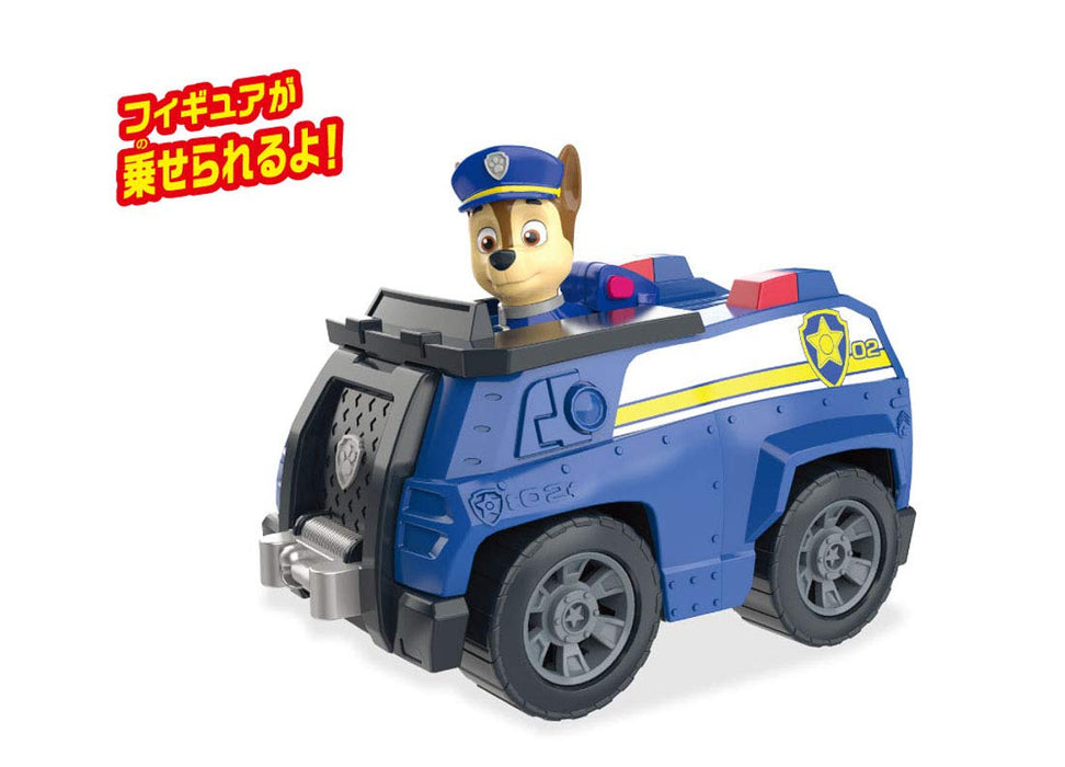 Voiture de police de patrouille de la Paw Patrol de Takara Tomy avec figurine, jouet de base