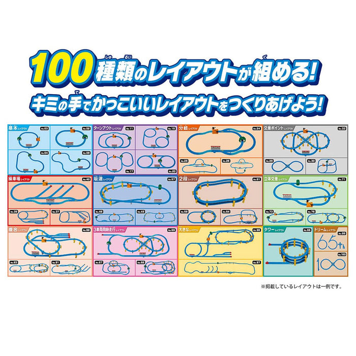 Takara Tomy Plarail Dream Rail Kit Train Jouets pour 3 ans et plus