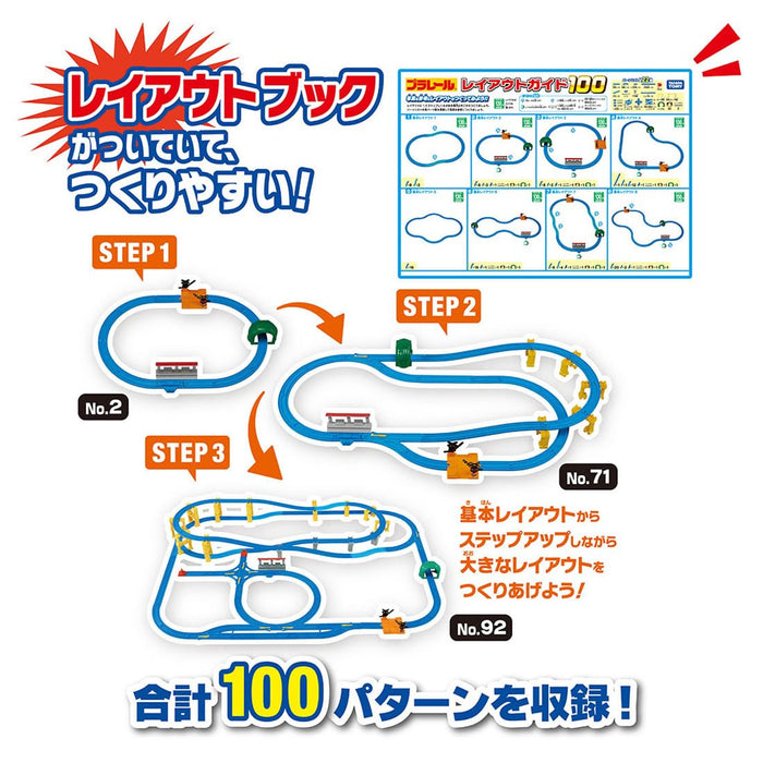 Takara Tomy Plarail Dream Rail Kit, Eisenbahnspielzeug für Kinder ab 3 Jahren