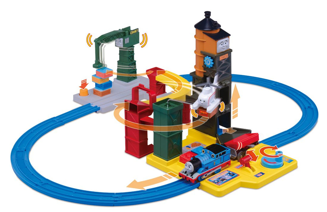 Coffret de jeu d'action Thomas le petit train Plarail de Takara Tomy