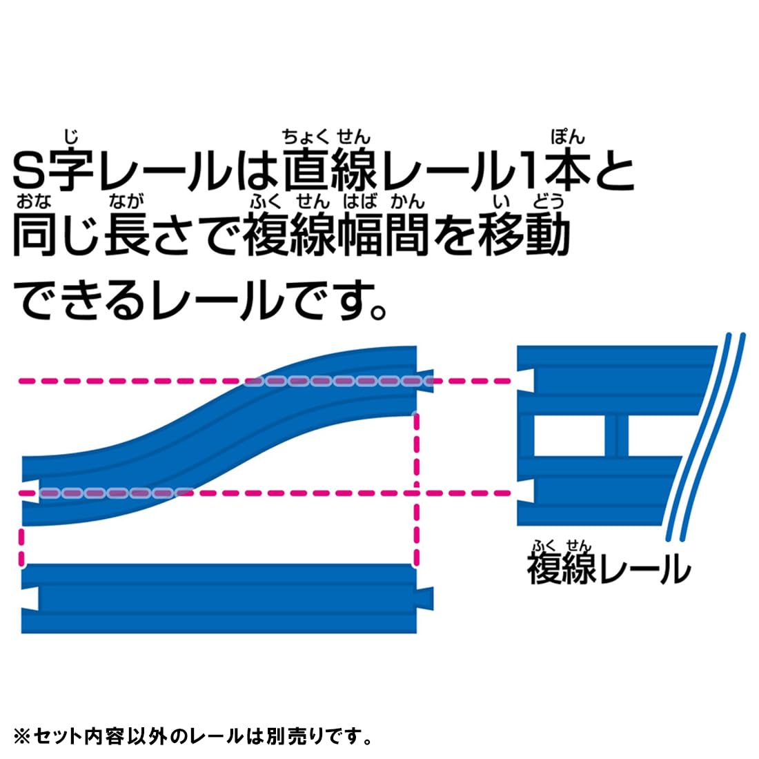 Takara Tomy Plarail R-29 S-Shaped Rail Train Toy for Kids Ages 3+- Japan Figure Store - #1 Bring To You The Best Japanese Goods