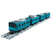 Takara Tomy Plarail 201 Series Commuter Train JR West Sky Blue Toy