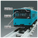 Takara Tomy Plarail 201 Series Commuter Train JR West Sky Blue Toy
