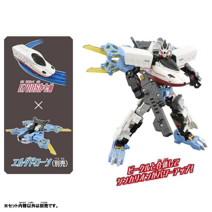 Takara Tomy Plarail Shinkalion N700S Kamome Train Toy for Kids 3+- Japan Figure Store - #1 Bring To You The Best Japanese Goods