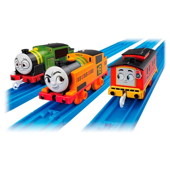 Takara Tomy Plarail Thomas Nia Bruno Eisenbahnset für Kinder ab 3 Jahren