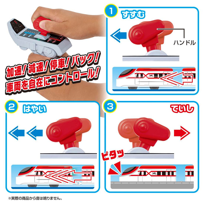 Takara Tomy Plarail Crossliner Eisenbahnspielzeug für Jungen ab 3 Jahren