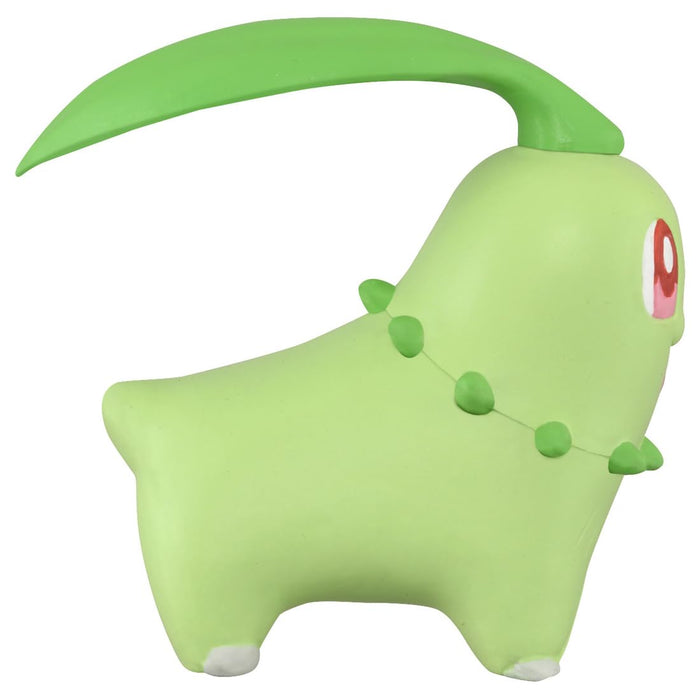 Takara Tomy Moncolle Chikorita Pokemon Figure Toy Collectible