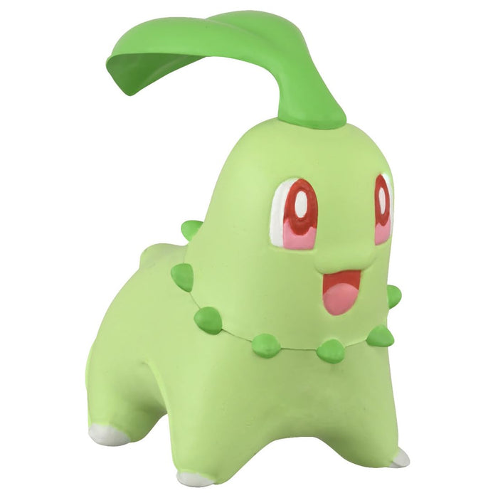 Takara Tomy Moncolle Chikorita Pokemon Figure Toy Collectible