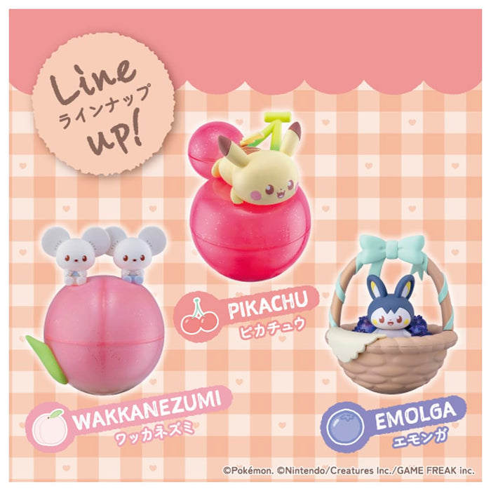 Takara Tomy Pokemon Pokepeace Pikachu Doll Fruit Moment Edition