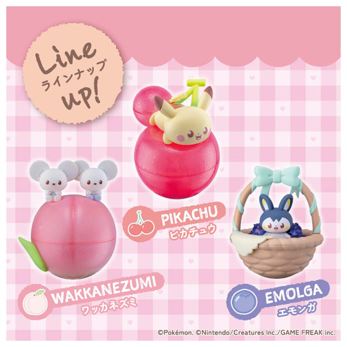 Takara Tomy Pokemon Pokepeace Doll Wakkanezumi Fruit Moments Plush Toy