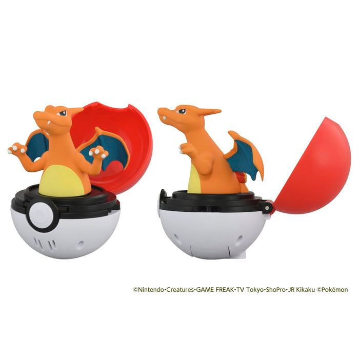 Takara Tomy Pokemon Pyokopunyu Charizard Action Figure Toy