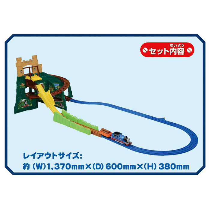 Takara Tomy Plarail Thomas The Tank Engine Jouet passionnant de train de montagne DX pour les 3 ans et plus