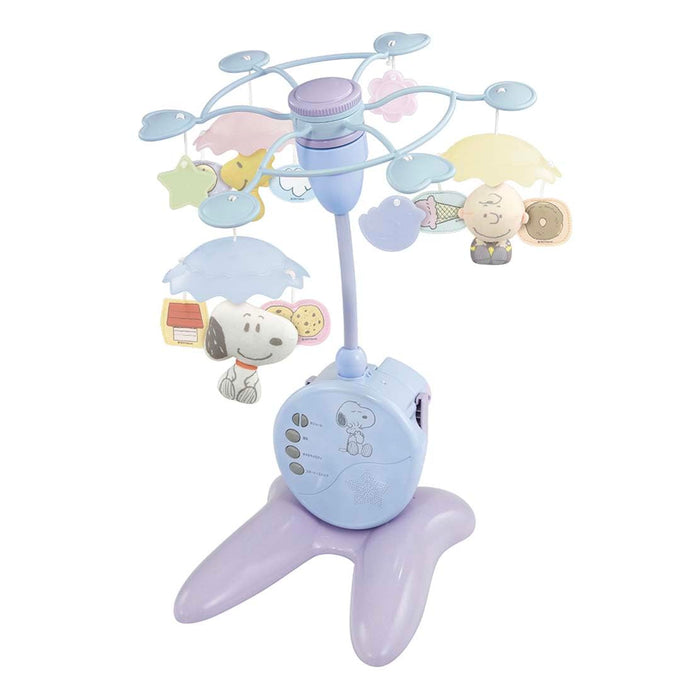 Hochet doux Takara Tomy Merry Premium Snoopy pour lit de bébé et jeux