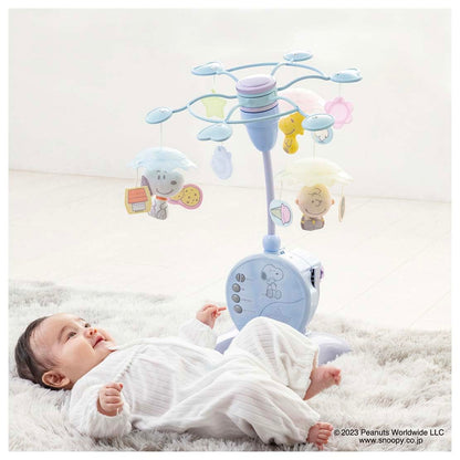 Takara Tomy Soft Rattle Merry Premium Snoopy for Baby Beds & Playtime- Japan Figure Store - #1 Bring To You The Best Japanese Goods