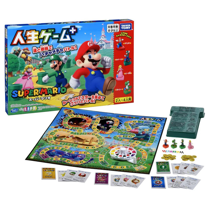 Takara Tomy Super Mario Life Game Plus Adventure Board Game