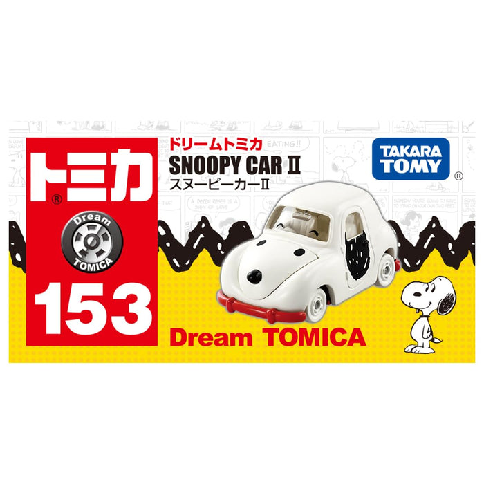 Takara Tomy Tomica Snoopy Car II Mini Toy No. 153 for Ages 3+