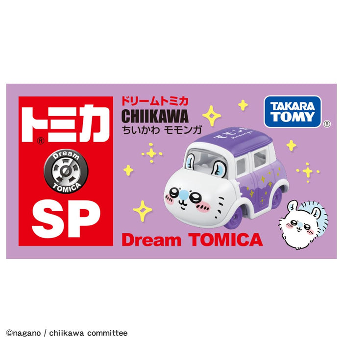 Takara Tomy Tomica Dream Chiikawa Flughörnchen, Mini-Autospielzeug, Alter 3+