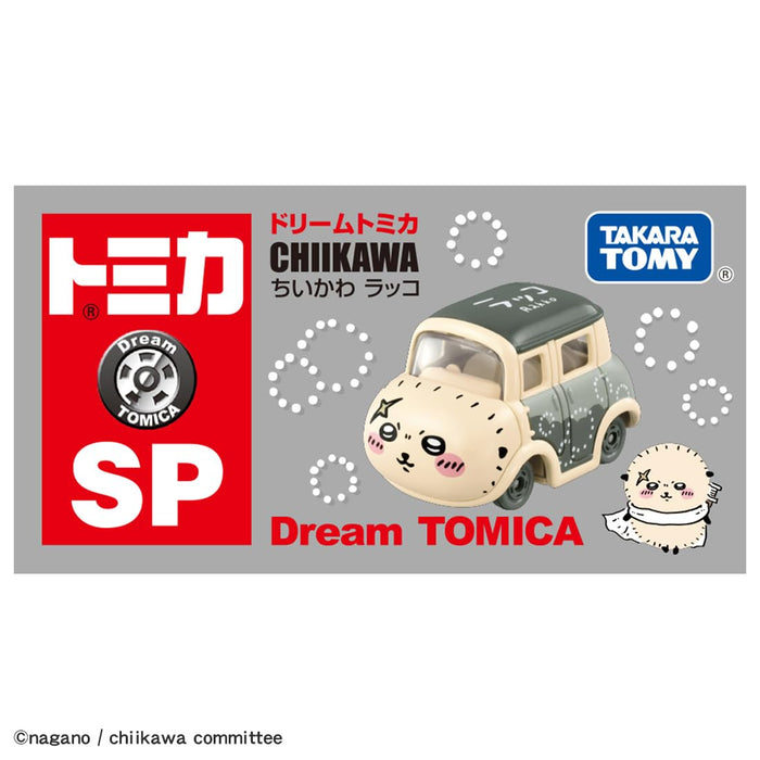 Takara Tomy Tomica Dream Mini Car Toy Chiikawa Sea Otter - Ages 3+