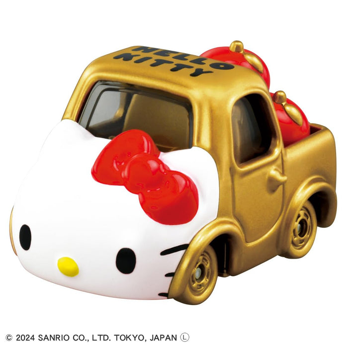 Voiture miniature dorée Takara Tomy Tomica Dream Hello Kitty 50e anniversaire