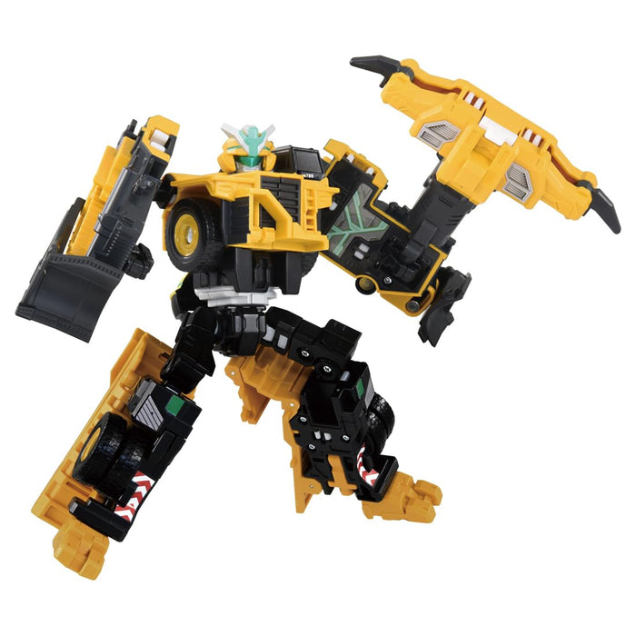 Takara Tomy Tomica Grand Build Braver Dump Truck and Bulldozer Set for Kids