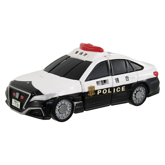 Voiture de patrouille Toyota Crown de Takara Tomy Tomica JB01 Police Braver, jouet à partir de 3 ans