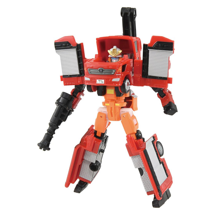 Takara Tomy Tomica JB02 Fire Braver Mehrzweck-Feuerwehrfahrzeug-Spielzeug