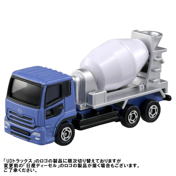 Takara Tomy Tomica No.053 Ud Trucks Quon Mixer Truck Miniature Car Toy Ages 3+