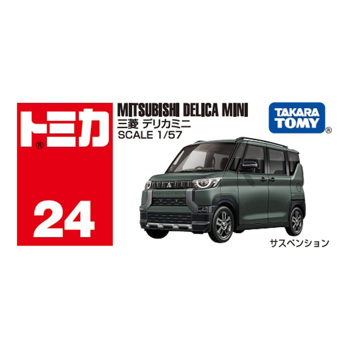 Takara Tomy Tomica No.24 Mitsubishi Delica Mini Toy Car For Ages 3+