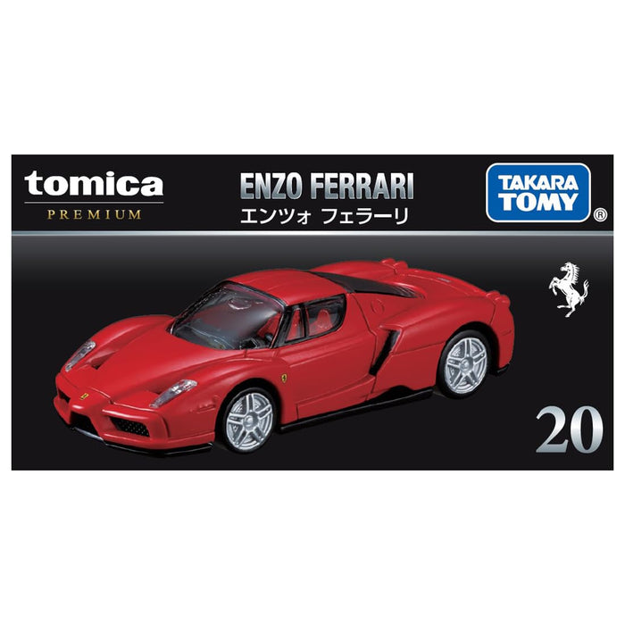 Takara Tomy Tomica Premium Enzo Ferrari Minicar Toy for Kids 6 and Up