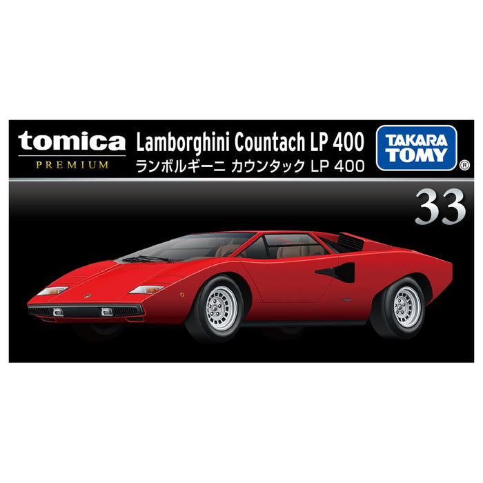 Takara Tomy Tomica Premium Lamborghini Countach LP 400 Toy Car for Ages 6+
