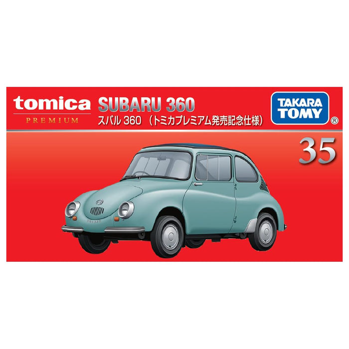 Voiture jouet édition commémorative Subaru 360 de Takara Tomy Tomica Premium 35, à partir de 6 ans