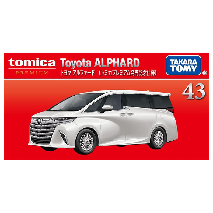 Takara Tomy Tomica Premium 43 Toyota Alphard Miniature Car Toy Age 6+