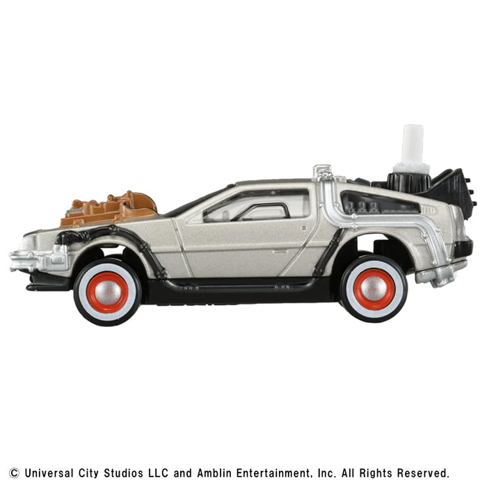 Takara Tomy Tomica Premium 02 Back To The Future Time Machine Mini Car Toy Ages 6+