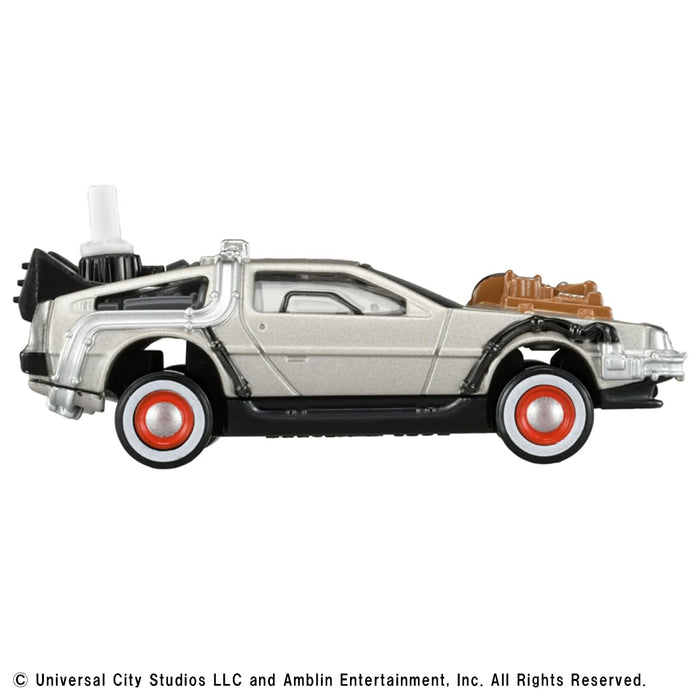 Takara Tomy Tomica Premium 02 Retour vers le futur Mini voiture jouet Time Machine 6 ans et plus