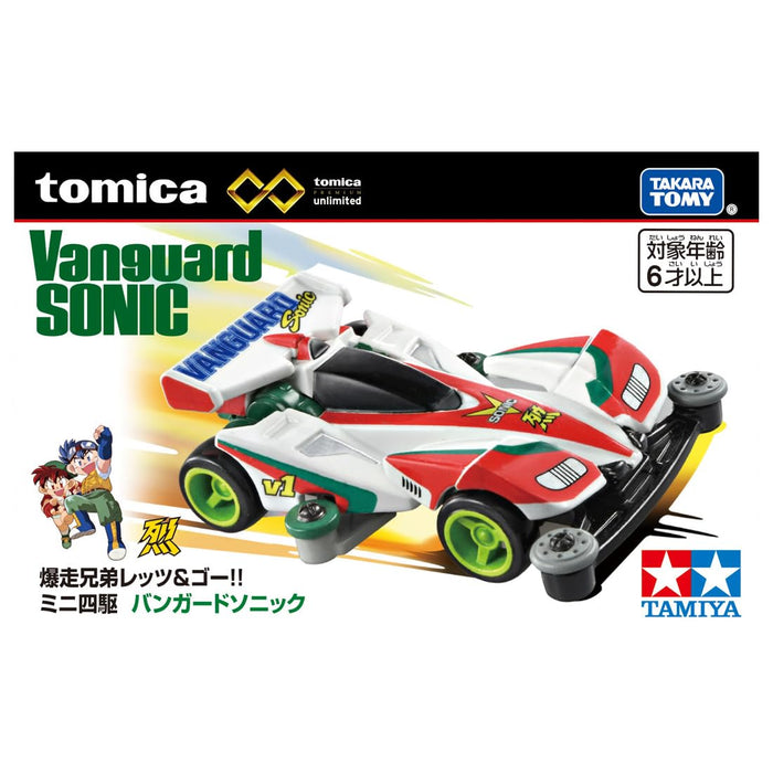 Jouet Sonic Vanguard 4WD Mini 4WD de Takara Tomy Tomica Premium pour les 6 ans et plus