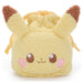 Takaratomy Arts Pikachu Plush Drawstring Bag 18cm Poke Piece Toy