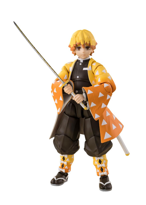 Tamashii Nations SH Figuarts Demon Slayer Zenitsu Agatsuma 140mm Movable Figure- Japan Figure Store - #1 Bring To You The Best Japanese Goods