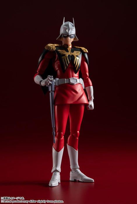 Tamashii Nations SH Figuarts 155mm Gundam Char Aznable Movable Figure
