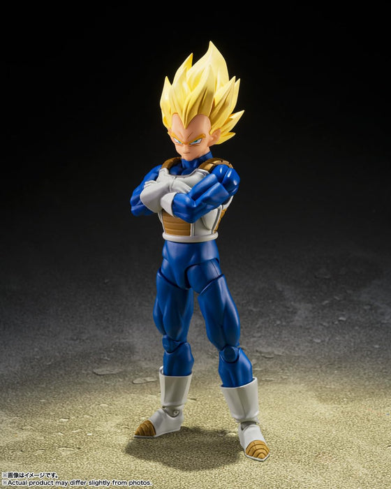 Tamashii Nations SHFiguarts Dragon Ball Z Super Saiyan Vegeta 135mm Figure