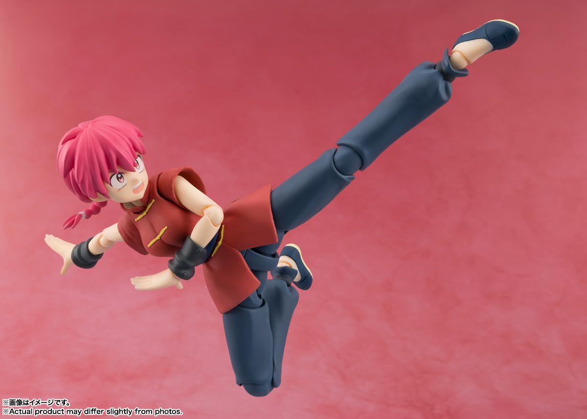 Tamashii Nations SHFiguarts Ranma 1/2 Action Figure 120mm PVC ABS Painted