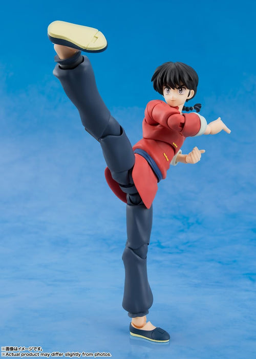 Tamashii Nations S.H. Figuarts Ranma 1/2 Saotome Ranma 140mm Action Figure