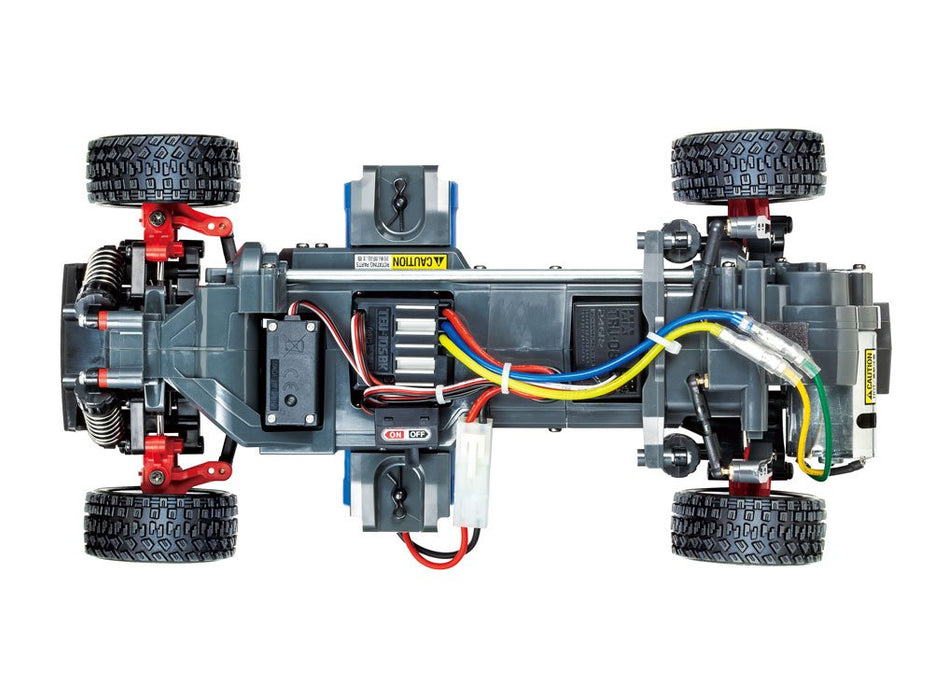 Tamiya 1/10 Elektro-RC-Auto Volkswagen Beetle Rally mit MF-01X-Chassis