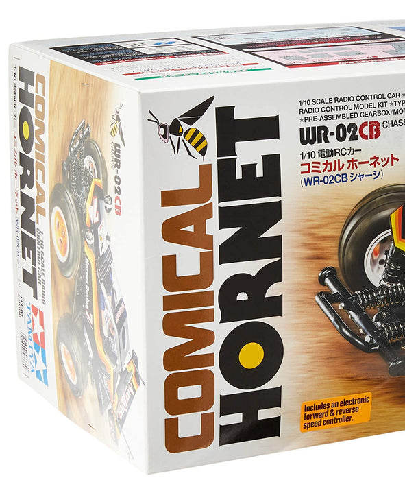 Tamiya 1/10 Electric RC Comical Hornet WR-02CB Off-Road Car 58666