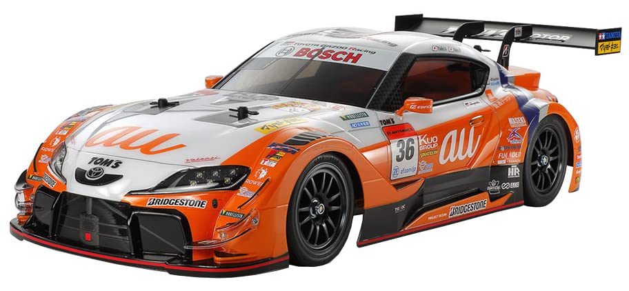 Voiture électrique RC Tamiya 1/10 TOM'S GR Supra TT-02 Châssis 58703 Télécommande