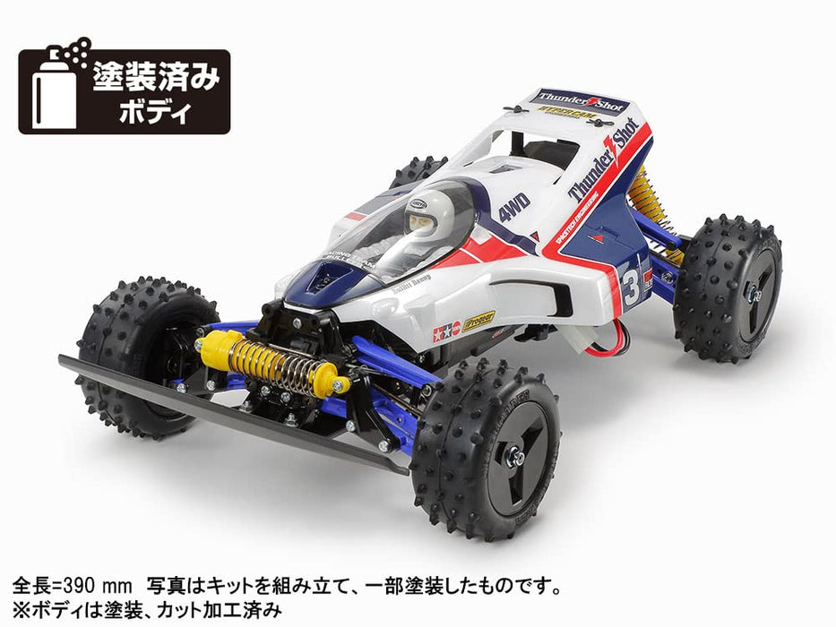 Tamiya 1/10 RC Car Thunder Shot 2022 – Electric Remote Control Vehicle