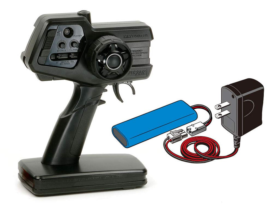 Tamiya 1/10 Scale RC Motul Autech Z TT-02 Chassis Pre-Painted Model 57939