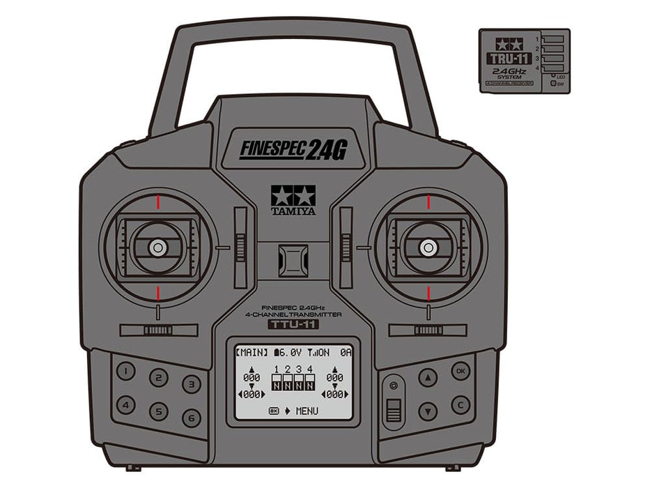 Tamiya 1/14 Scale Volvo FH16 Globe-Trotter RC Truck 4x2 Full Operation Set