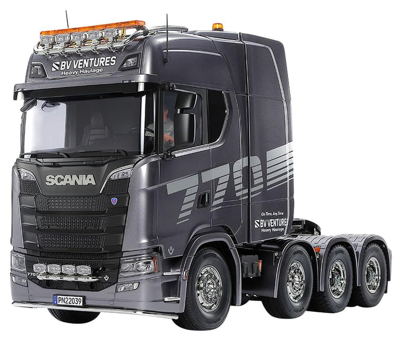 Tamiya 1/14 Scale Scania 770 S 8x4/4 Gunmetal RC Big Truck Model 56376