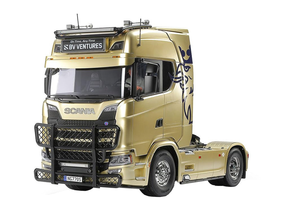 Tamiya 1/14 Scale RC Scania 770S 4X2 Electric Truck Full Operation Set